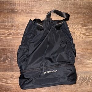 Beyond Yoga Black Nylon Backpack
